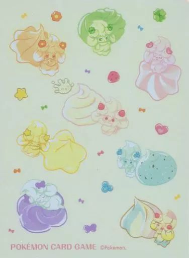 [Used] Supply Pokémon Card Game Deck Shield (sleeve) Mawhip a la mode Pokémon Center/Pokemon Store Limited