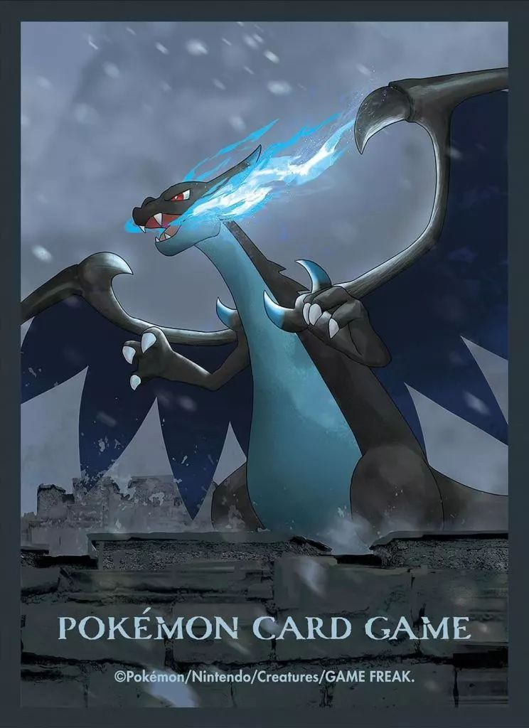 【中古】ポケモンカード　デッキシールド(スリーブ) プレミアム メガリザードン ポケモンカード デッキシールド(スリーブ) プレミアム 『リザードン