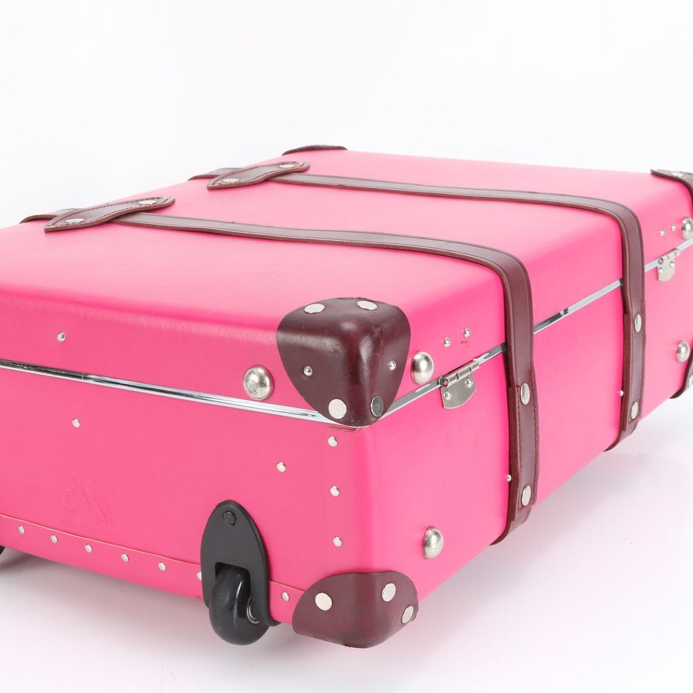 極美品 グローブトロッター キャンディ トロリー レザー スーツケース