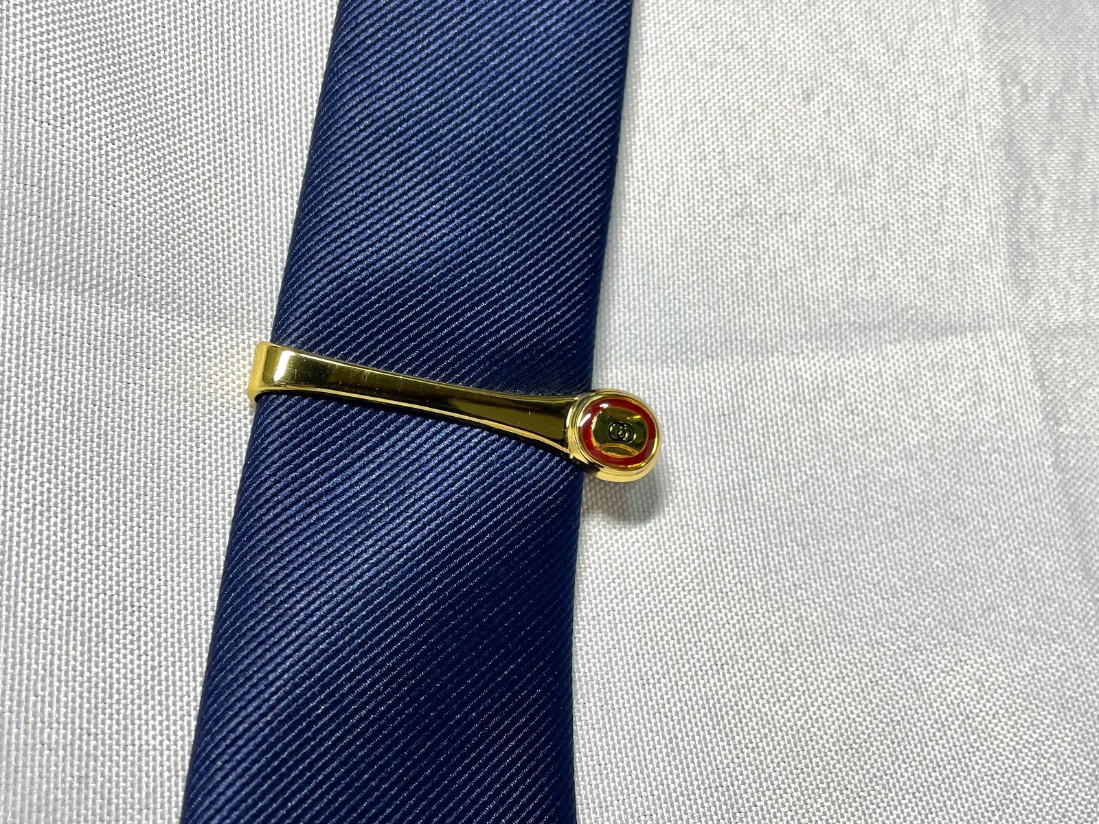 美品 グッチ タイピン ネクタイ クリップ ゴールド インターロッキング GG 美品 グッチ タイピン ネクタイ クリップ ゴールド インターロッキング