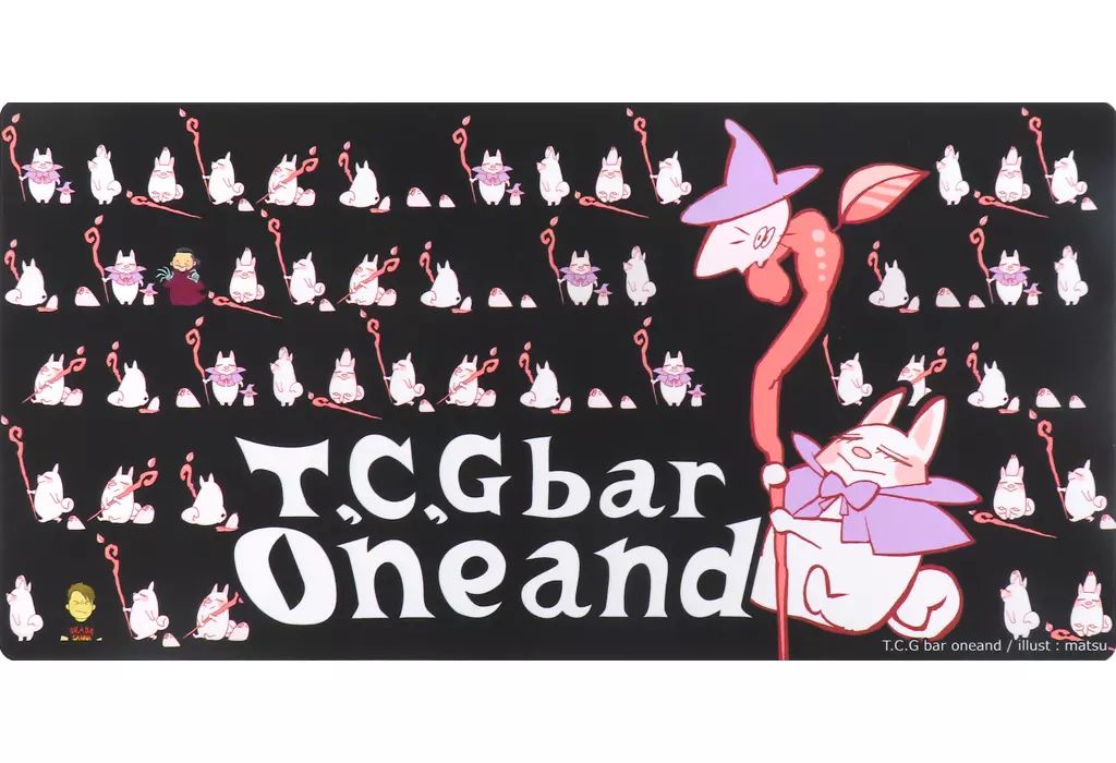 [Used] Supply TCGBar Oneand original play mat