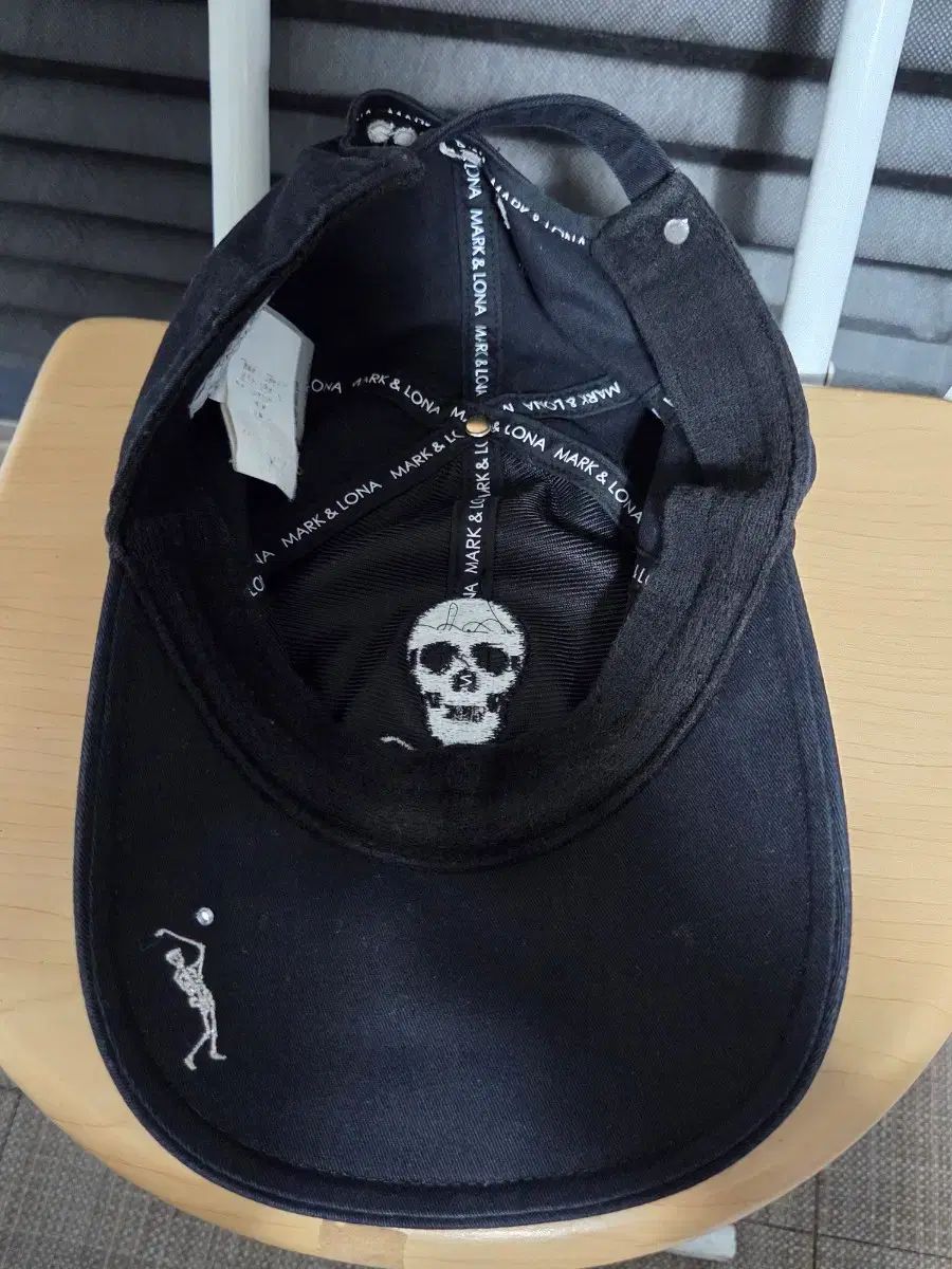 MARK & LONA マークアンドロナ スカル刺繍 ゴルフ ベースボール