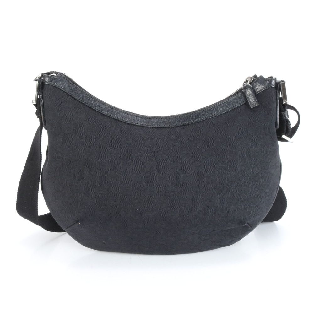 極美品 グッチ GGキャンバス 181092 レザー ショルダーバッグ 斜め掛け