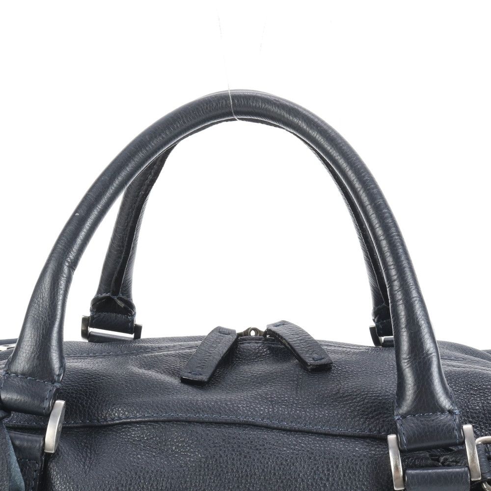 美品 ジョルジオ アルマーニ レザー 2WAY ボストン バッグ 斜め掛け