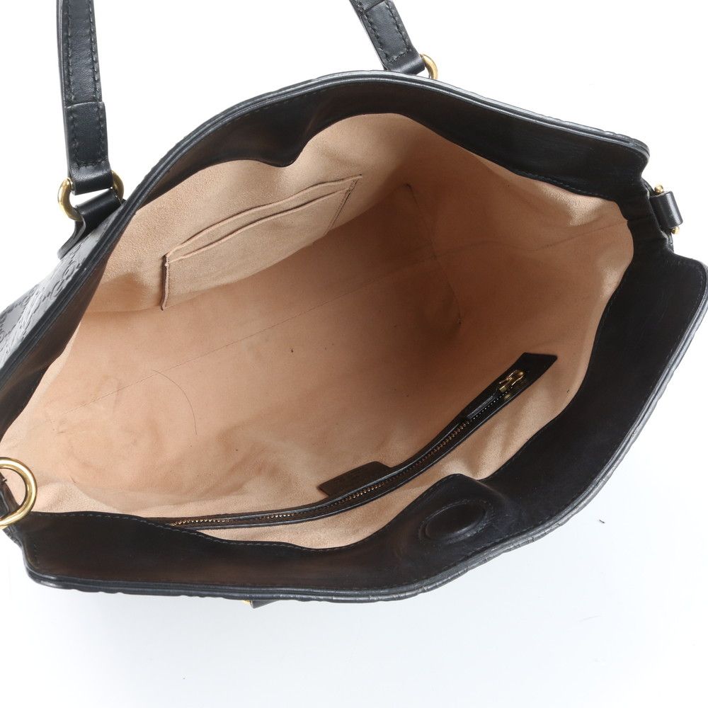 極美品 グッチ グッチシマ 428226 レザー ハンドバッグ トート 本革