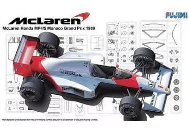 中古】プラモデル 1/20 マクラーレンMP4/5 モナコGPスケルトンボディ
