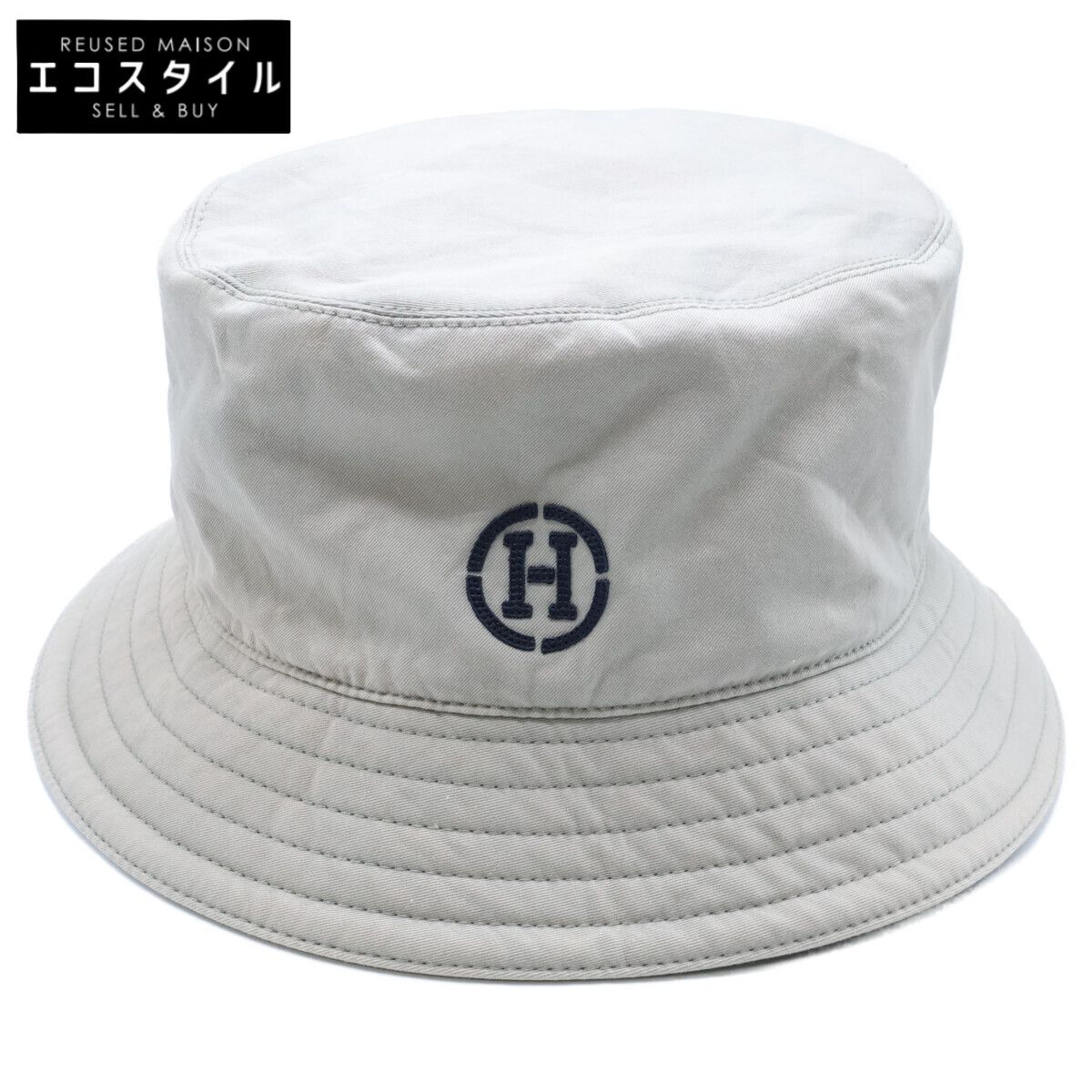 HERMES エルメス　バケットハット フレッド Hサークル 帽子 キャップ HERMES エルメス 【即決/国内正規】フレッド H サークル バケット