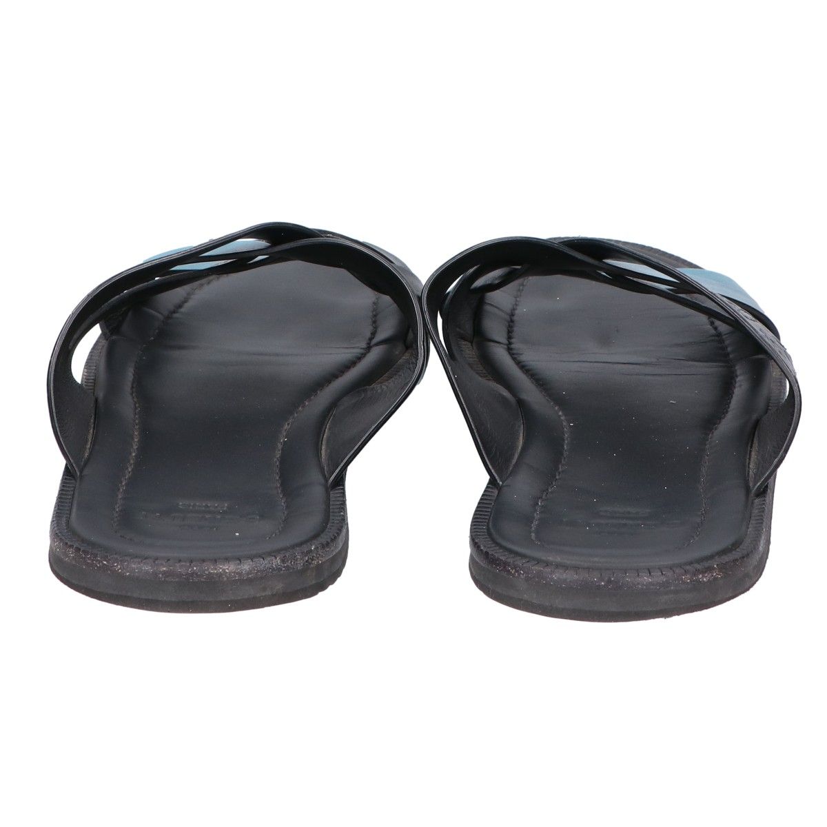 ベルルッティ　メンズ　シフノス　スクリットレザーサンダル　ブルー kitazume-shoji_2025012610