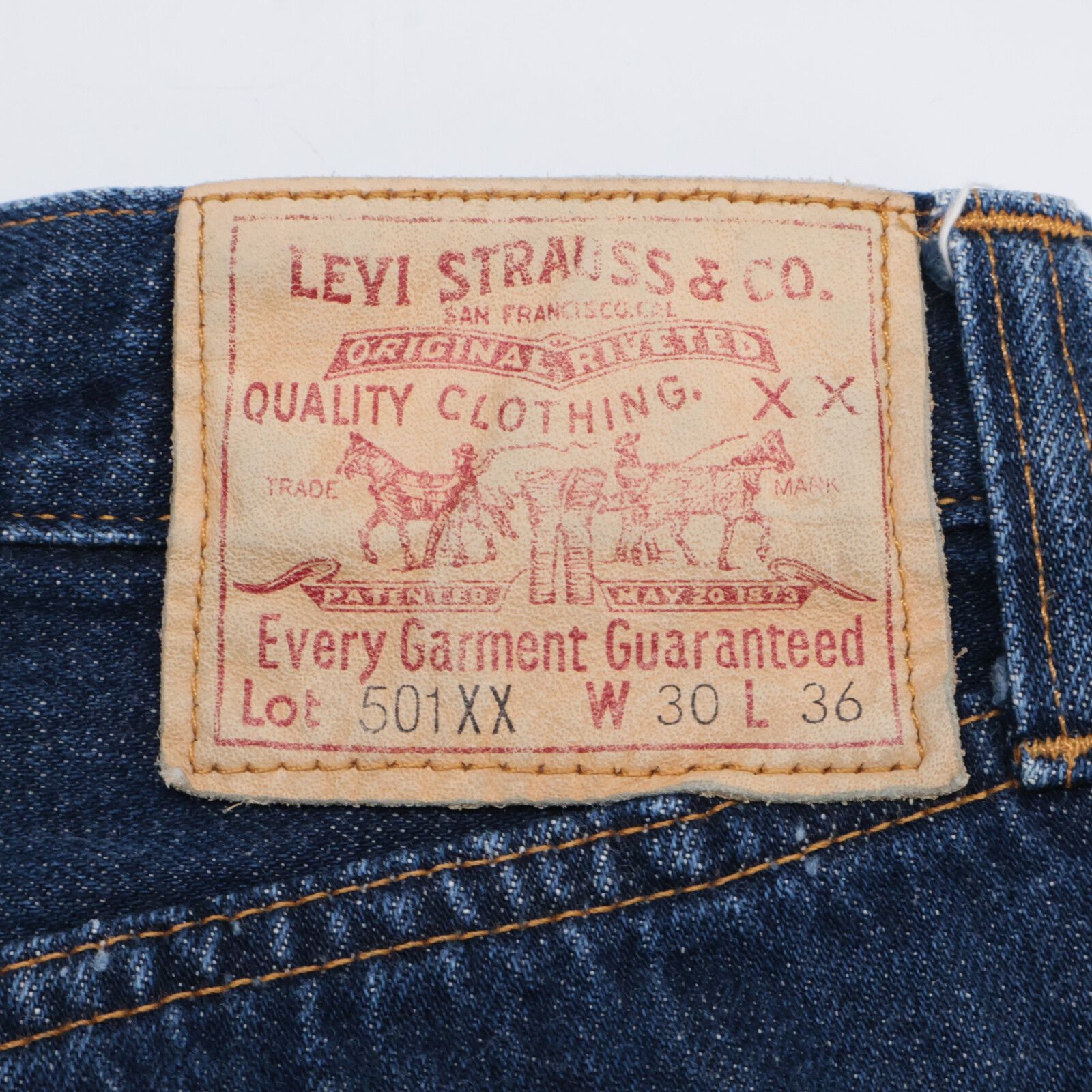 LEVI'S リーバイス 501XX BIG E バレンシア工場 赤耳 USA製 ﾃﾞﾆﾑﾊﾟﾝﾂ