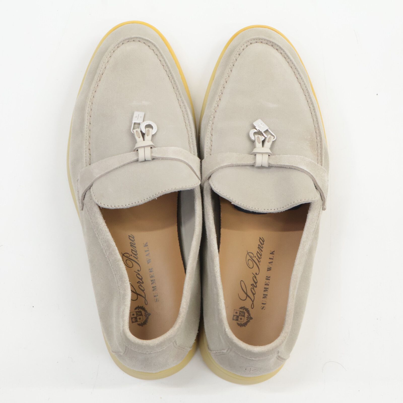 Loro Piana ロロピアーナ I38584 スエード サマー・チャーム モカシン