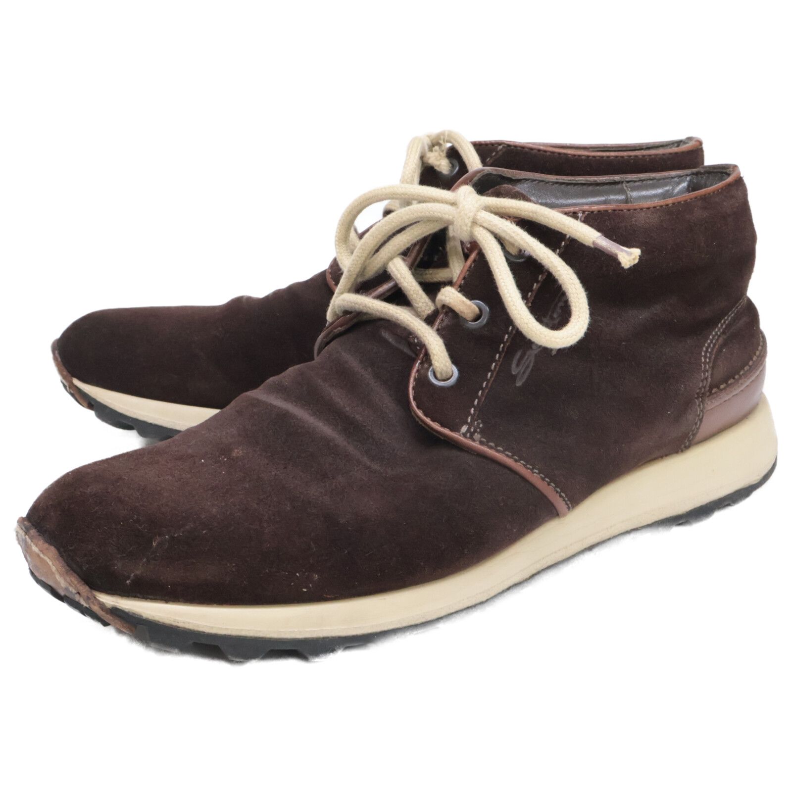 SANTONI サントーニ スエード ハイカットスニーカー/ 7 - メルカリ