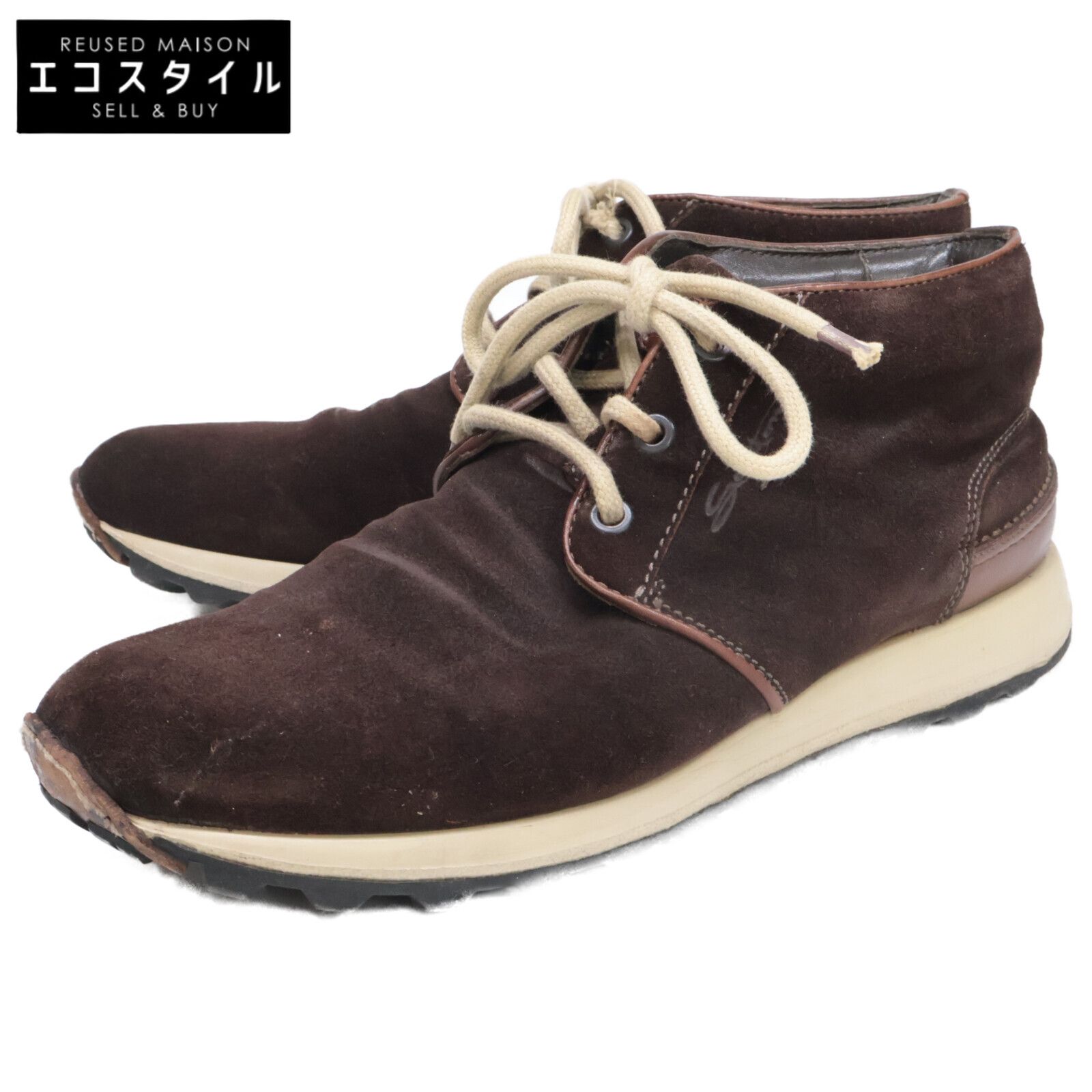 お値下　新品　サントーニ異素材コンビスニーカー　38 新品 サントーニ異素材コンビスニーカー 38