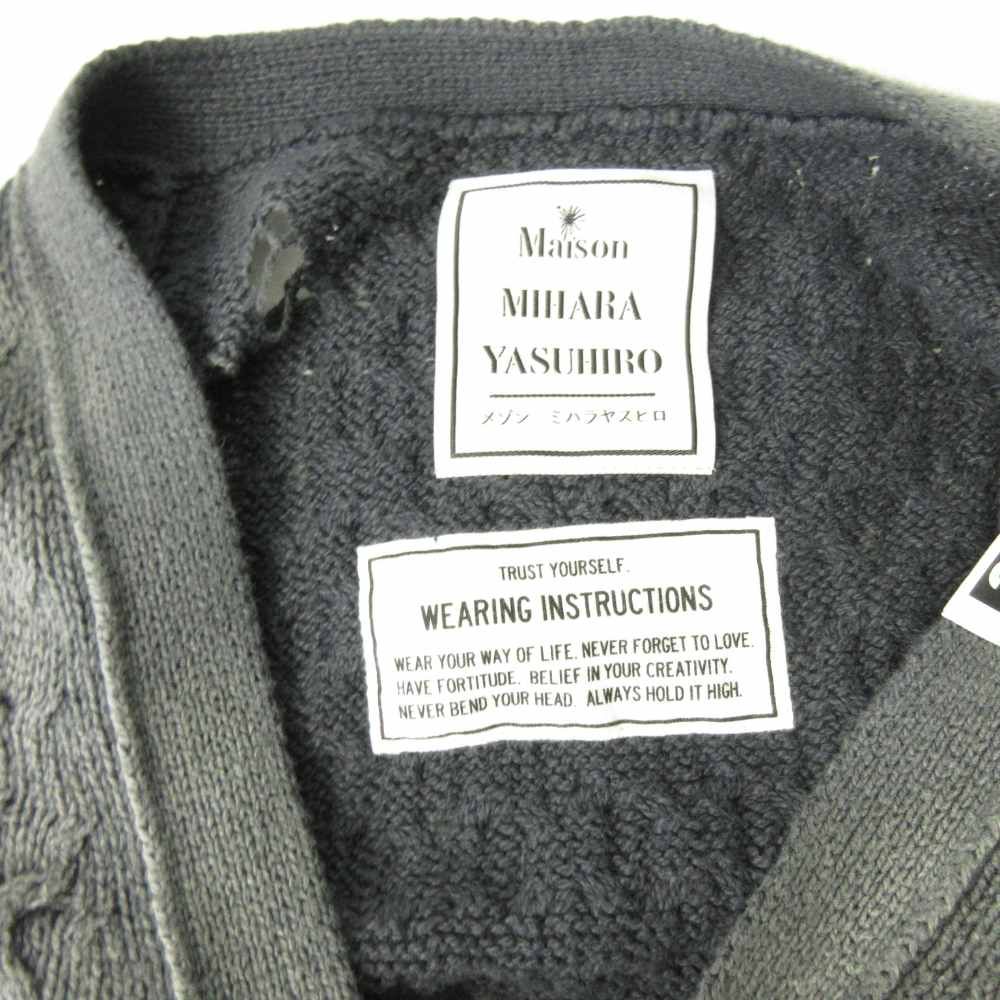 ミハラヤスヒロ MIHARA YASUHIRO 24AW サンフェイデッド デストロイ