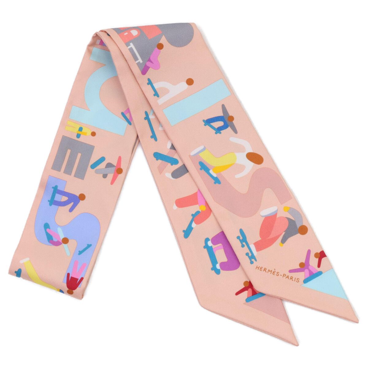 HERMES エルメス 【美品】H064176S 09 フィギュア・リーブル シルク