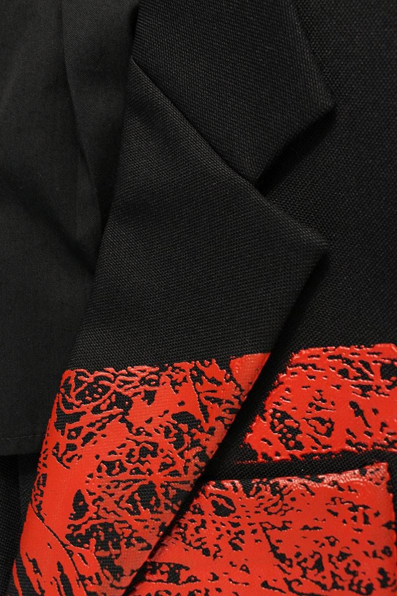 ラフシモンズ 22SS 221-547 グラフィックデザインテーラードジャケット