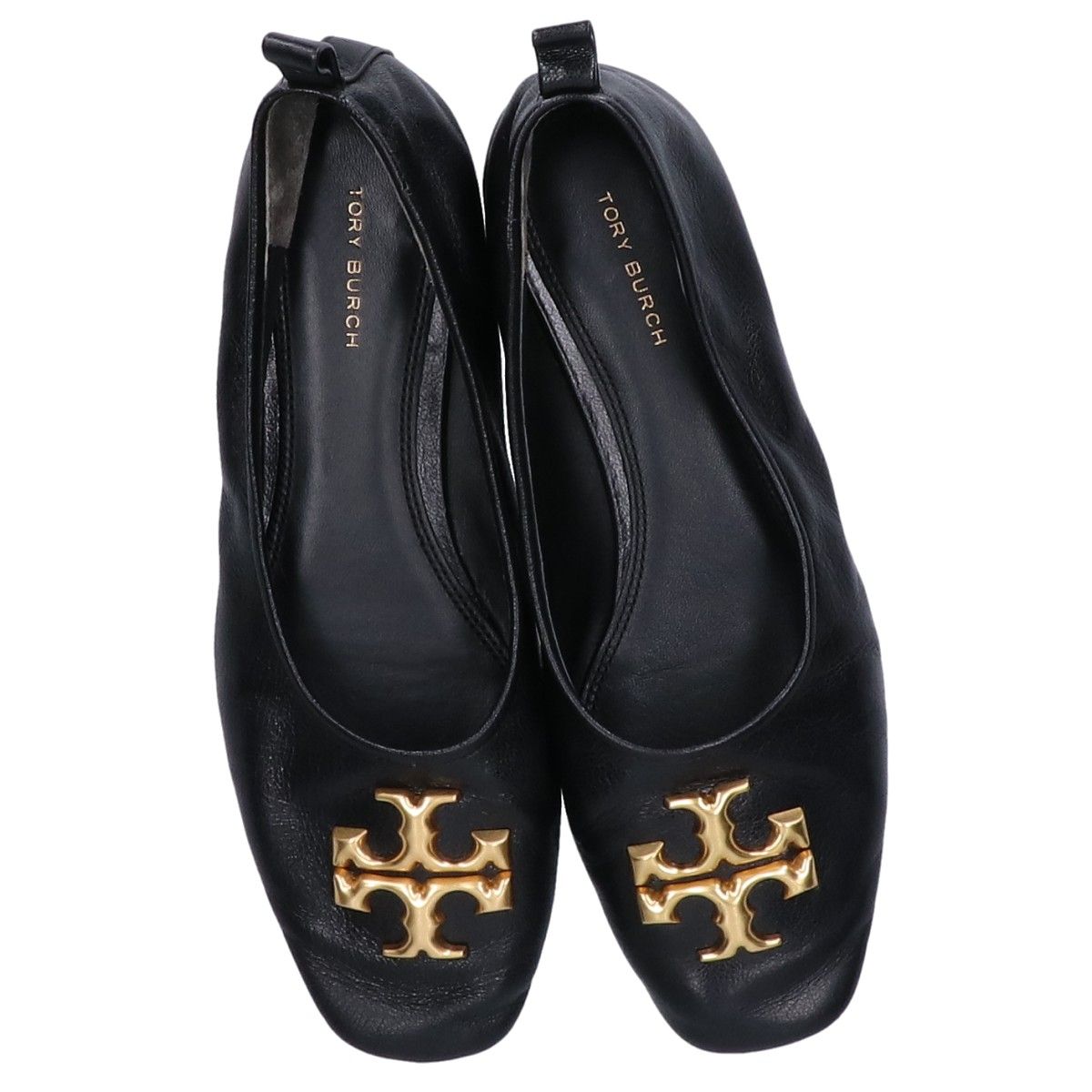 未使用　TORY BURCH トリーバーチ　エナメルバレエシューズ Tory Burch トリーバーチ 8913 122 エレノア バレエ 7M - メルカリ