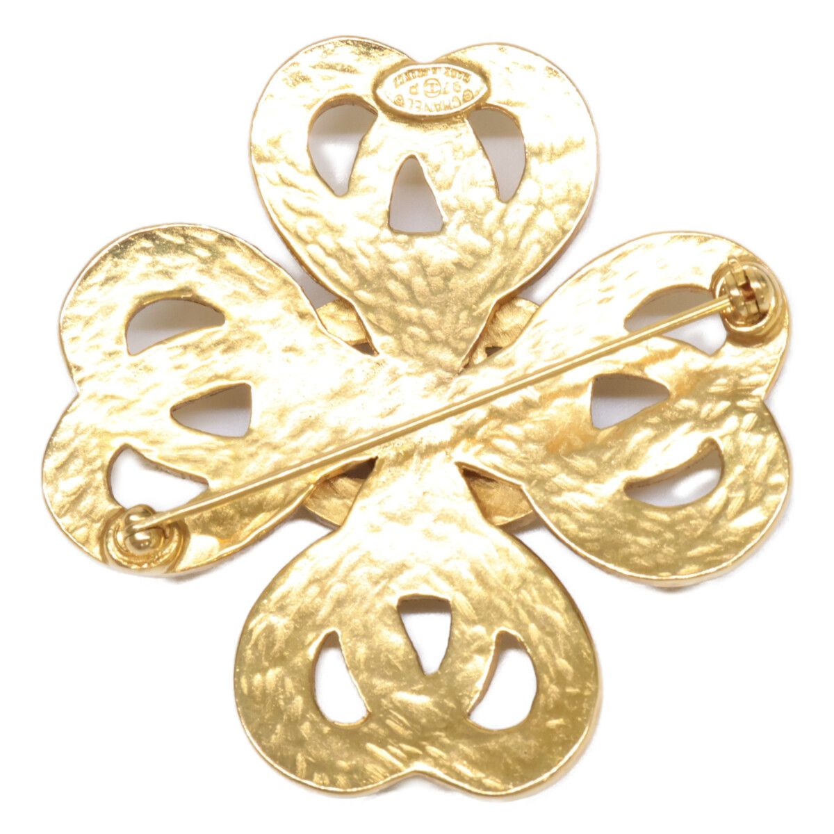 CHANEL シャネル 美品 ヴィンテージ 97P ココマーク クローバー