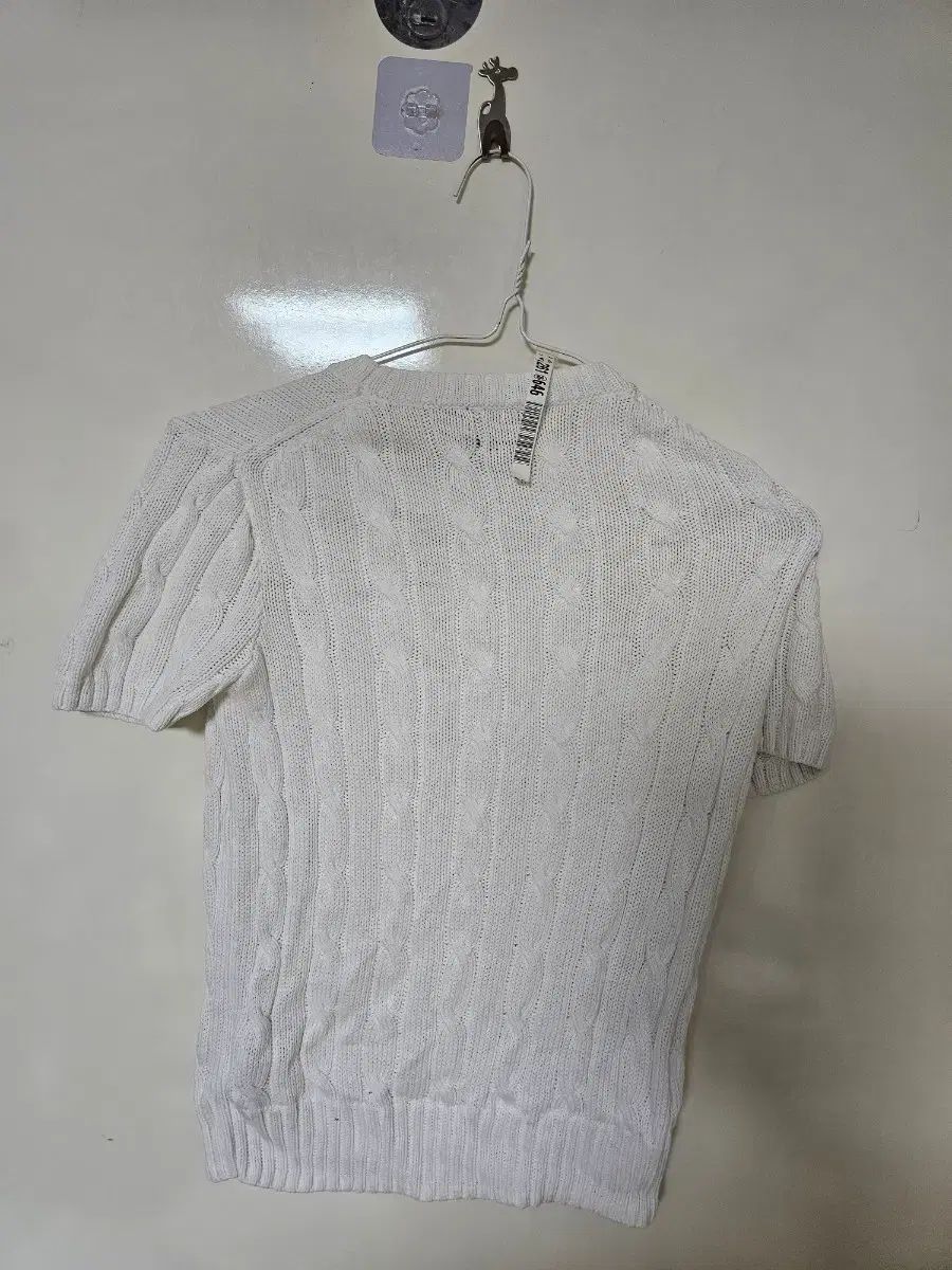 ポロラルフローレン ケーブル 半袖 ニット 白 s - メルカリ