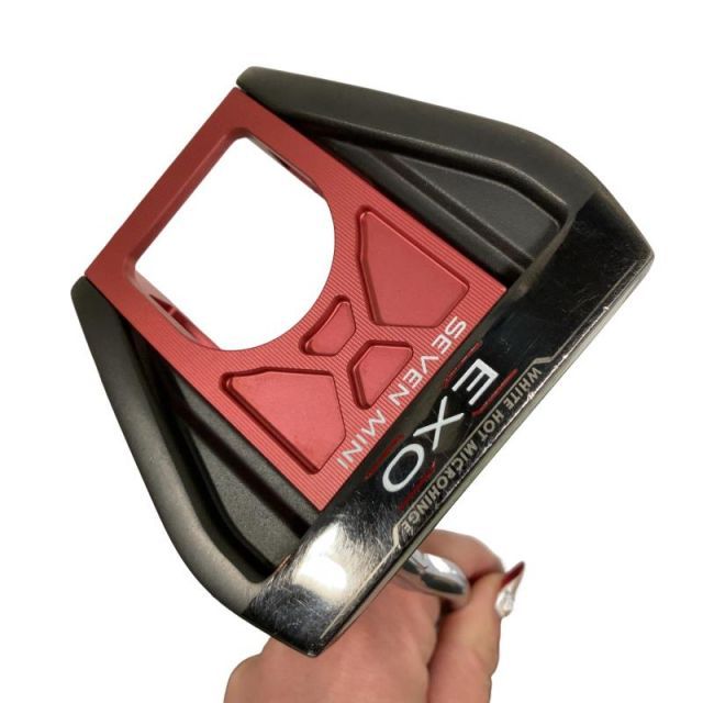 中古】 オデッセイ EXO SEVEN MINI PINK 34インチ パター PT STROKE