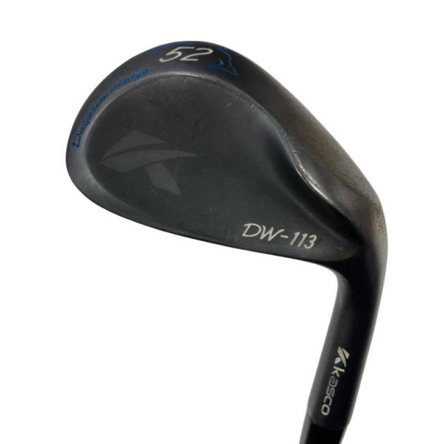 中古】 キャスコ Dolphin Wedge DW-113 ブラック 52 ウェッジ WG NS