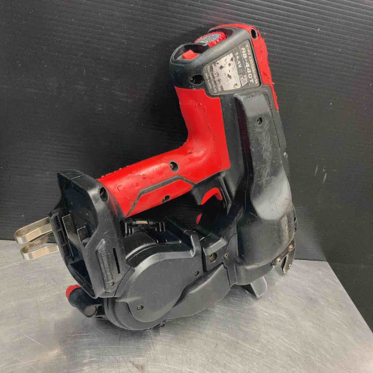 MAX マックス TA-440T 鉄筋結束機 中古品 バッテリ14.4V二個/充電器 【ハンズクラフト宜野湾店】 中古品】 マックス(MAX) 鉄筋結束機 ツインタイア RB-440T-B2C/1450A