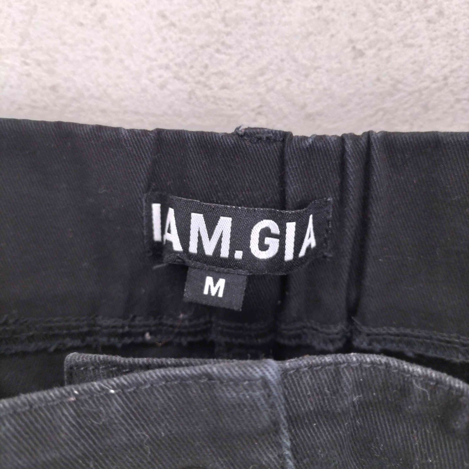 USED古着(ユーズドフルギ) I AM GIA ジップデザインカーゴパンツ Y2K メンズ  M【中古】【ブランド古着バズストア】 ユーズドフルギ USED古着 I AM GIA ジップデザインカーゴパンツ Y2K