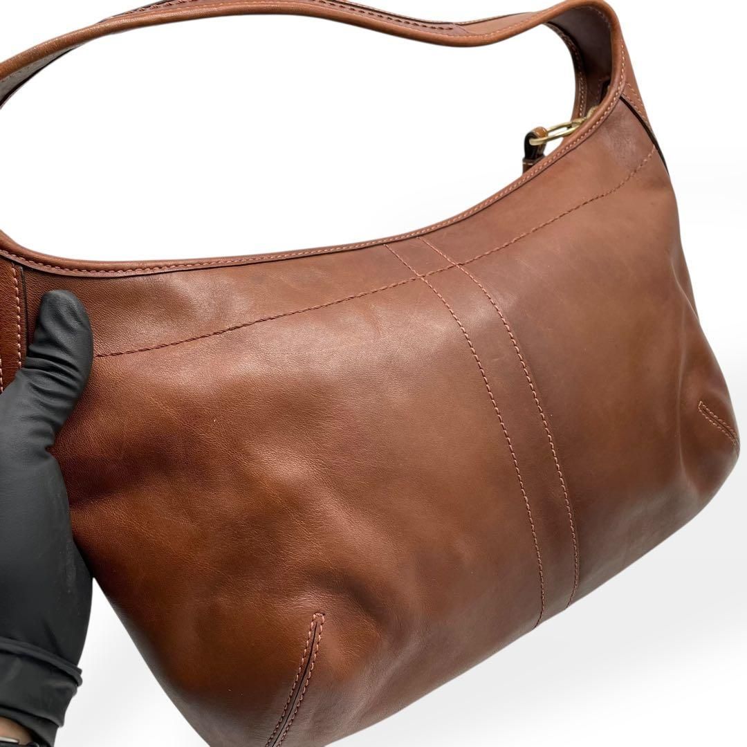 極美品✨COACHホーボー　ハーフムーン　ショルダー　11283 ダークブラウン OneMall provides Mercari products: 美品 COACH コーチ ホーボー