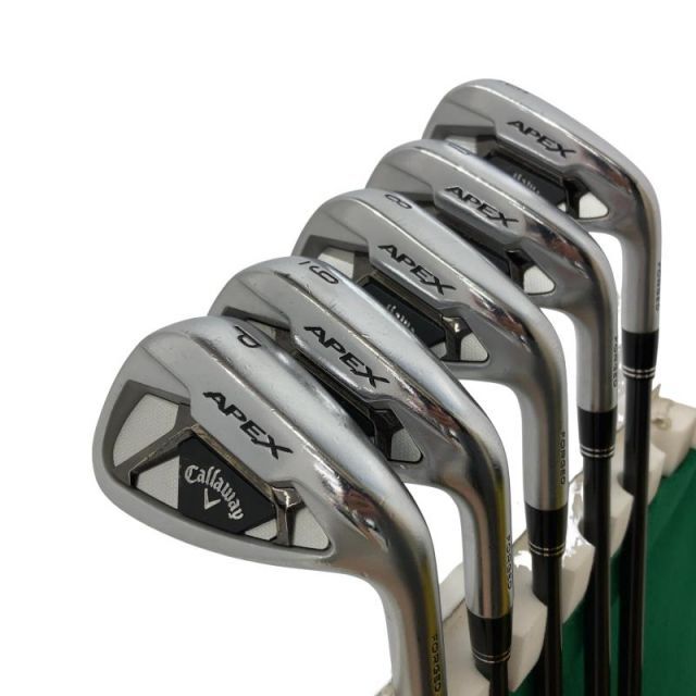 中古】 キャロウェイ APEX(2021) 6S アイアンセット IR リシャフト