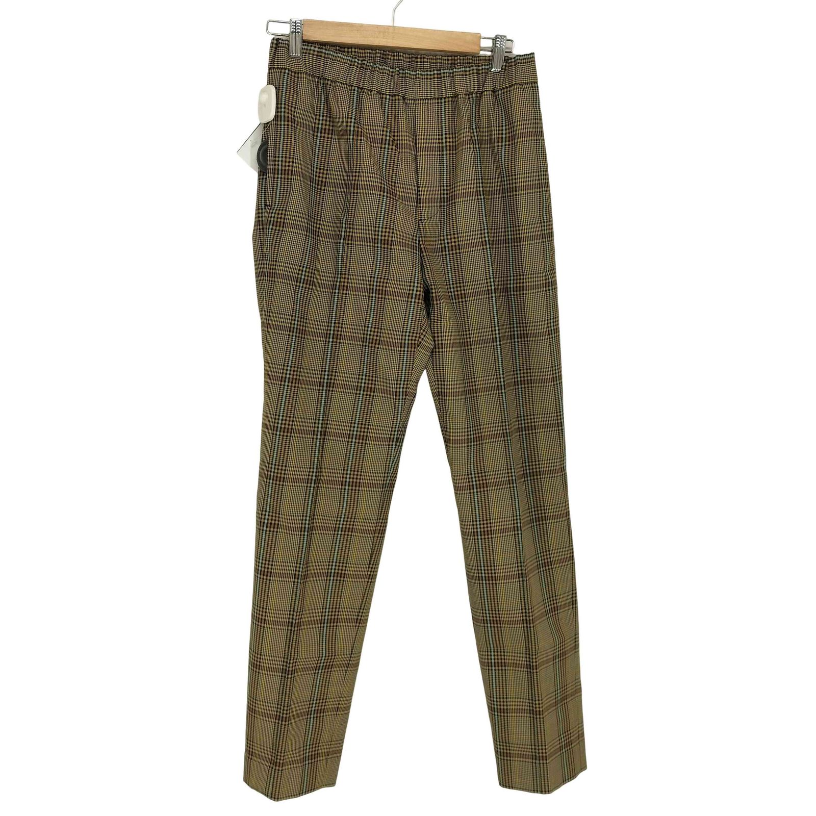 HELMUT LANG(ヘルムートラング) チェック柄ウールイージースラックス メンズ  M【中古】【ブランド古着バズストア】 ヘルムートラング HELMUT LANG チェック柄ウールイージースラックス