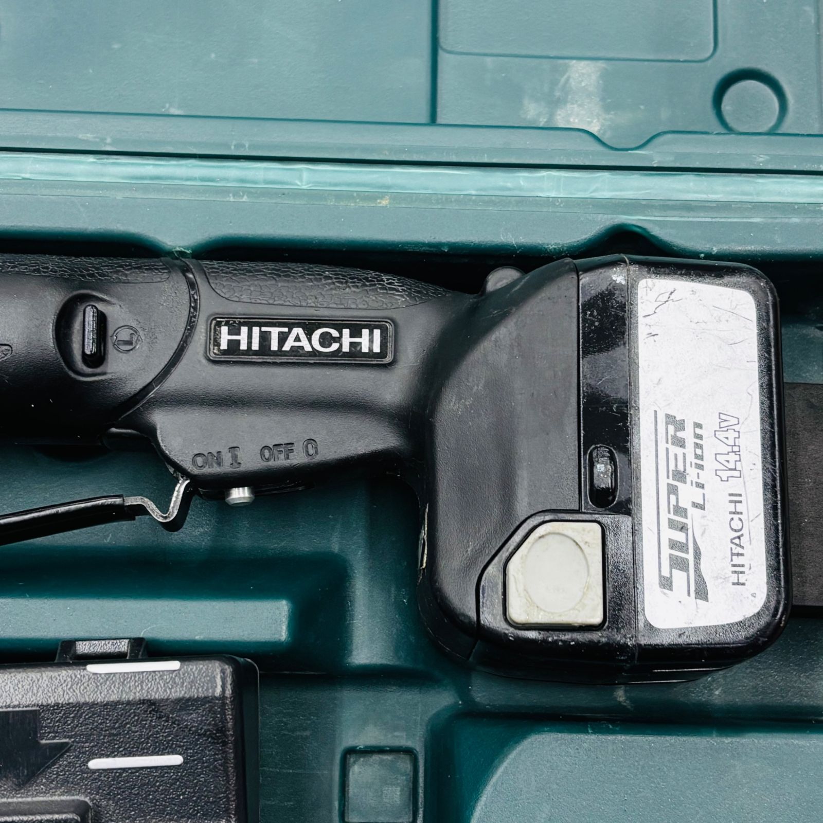 動作良好 日立 HIKOKI 14.4V コードレス コーナーインパクトドライバ 
