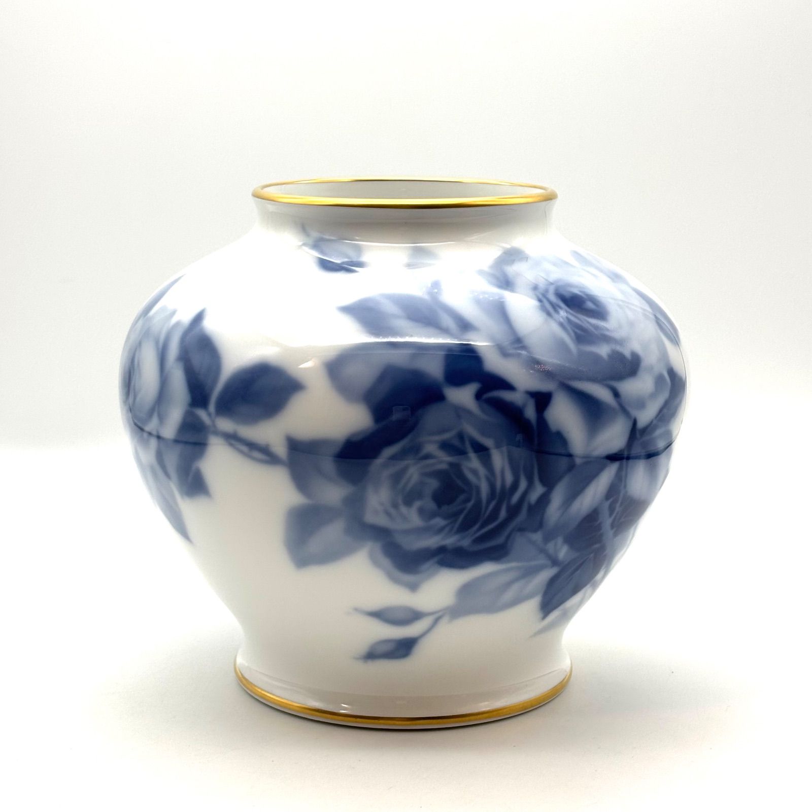 ヴィンテージ花器　花瓶　ブルー　青　フラワーベース　置物　陶器　インテリア HENRY DEAN ヴィンテージ花瓶】V.Tumulus Blue – LIFFT