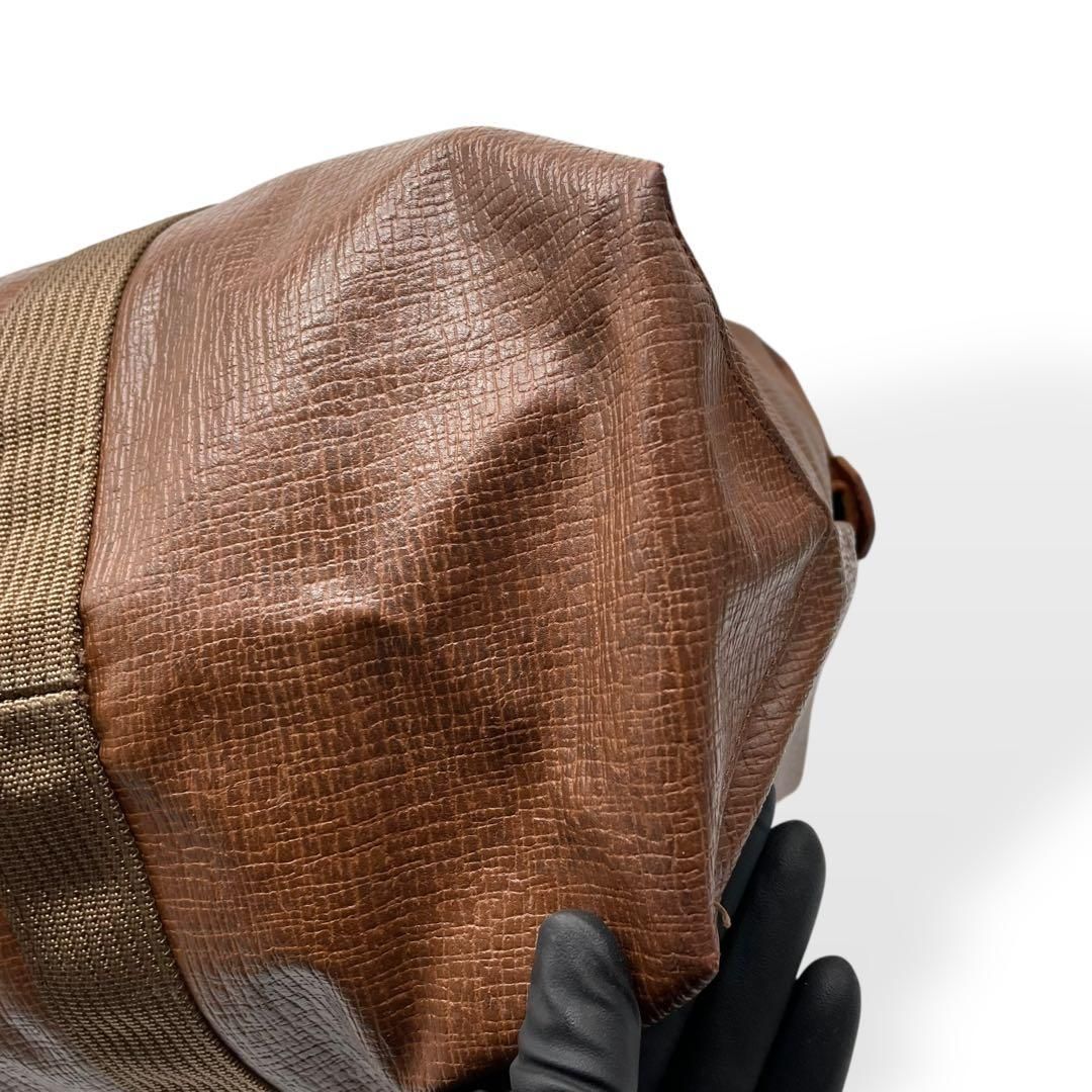 極美品 レア JeanPaul GAULTIER ゴルチエ ボストンバッグ 茶 - メルカリ