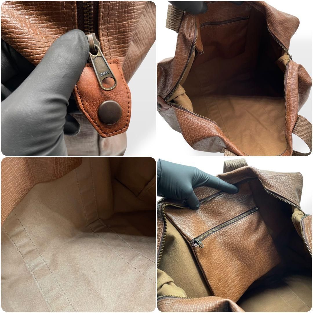 極美品 レア JeanPaul GAULTIER ゴルチエ ボストンバッグ 茶 - メルカリ