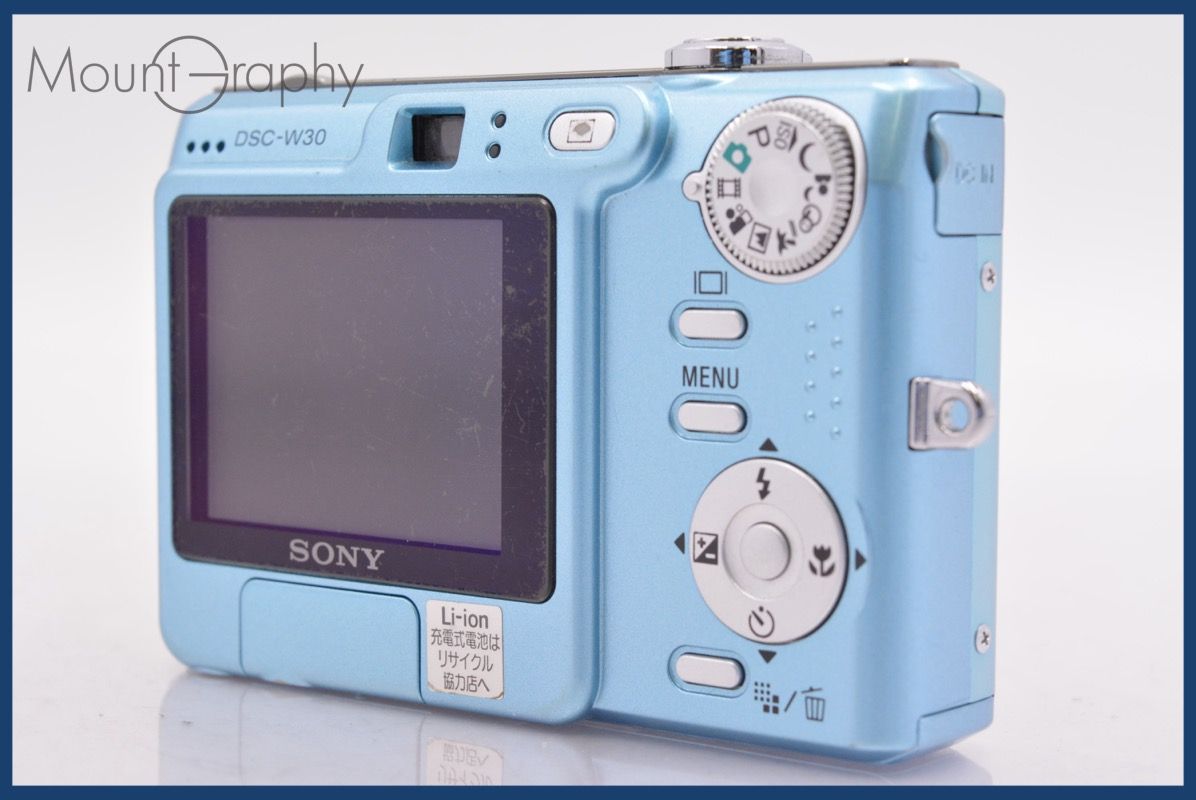 ☆ジャンク特価☆ ソニー SONY Cyber-shot DSC-W30 3x 同梱無料