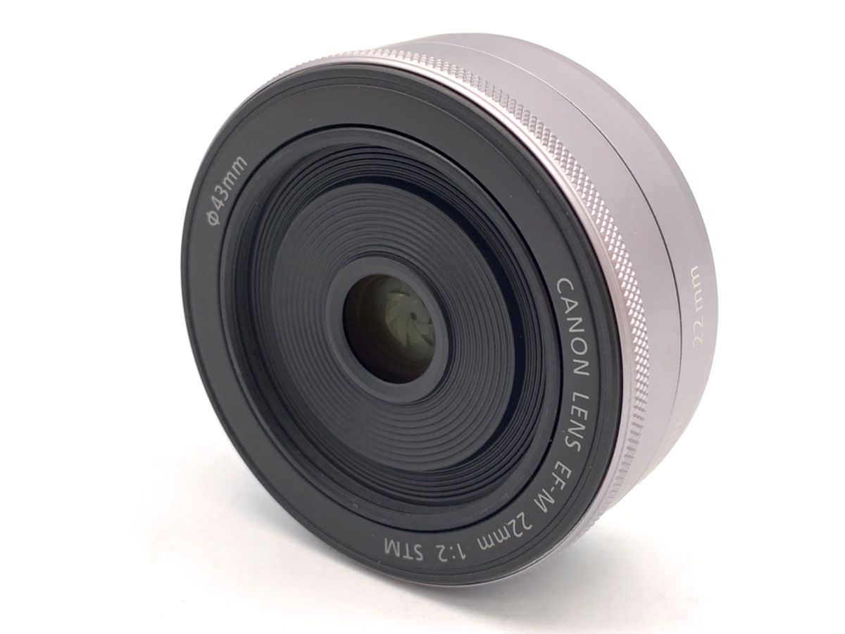 中古】 【良品】 キヤノン EF-M22mm F2 STM シルバー - メルカリ