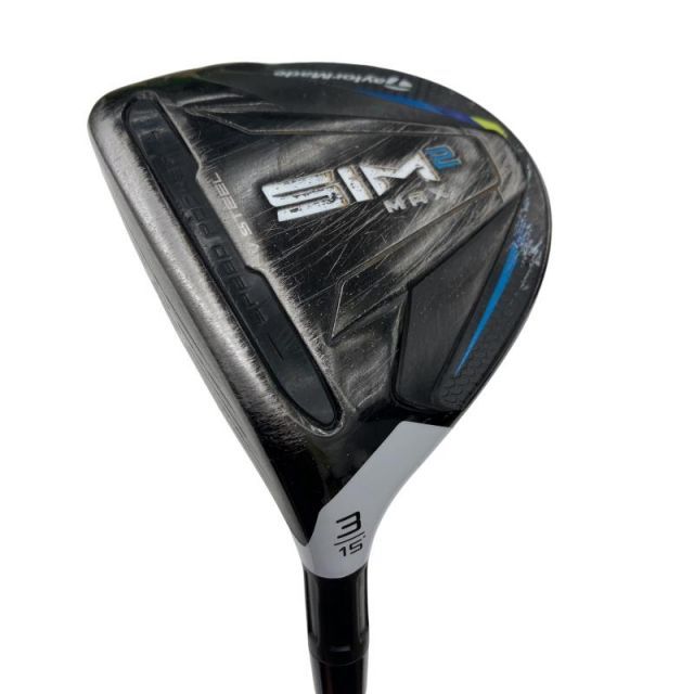 中古】 テーラーメイド SIM2 MAX 3W レフティ フェアウェイウッド FW