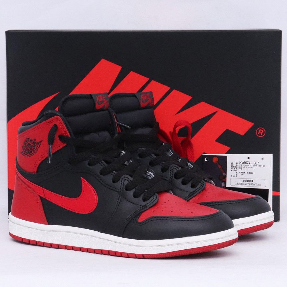 26cm NIKE Air Jordan 1 High 85 Bred 2025 HV6674-067 - メルカリ