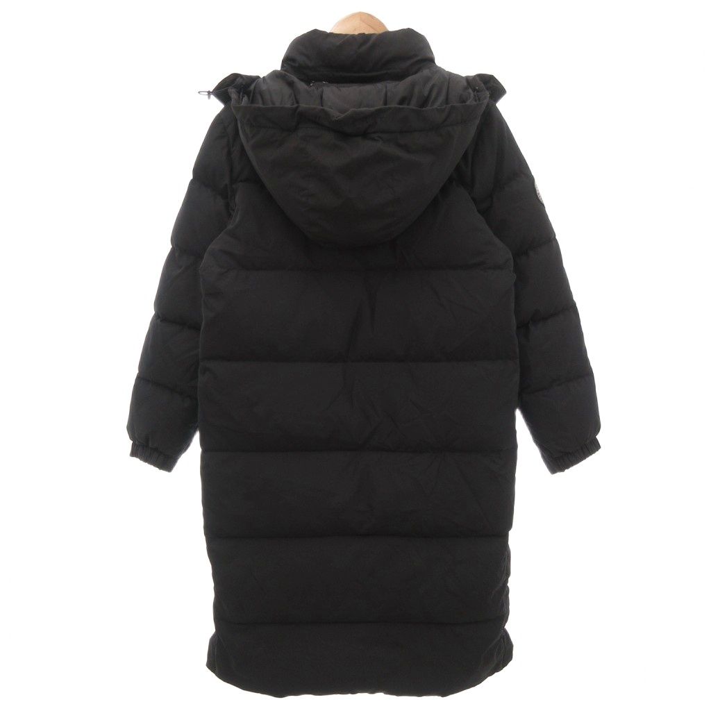 ミレー MILLET ダウンジャケット コート ロング丈 90 黒 ブラック /NU