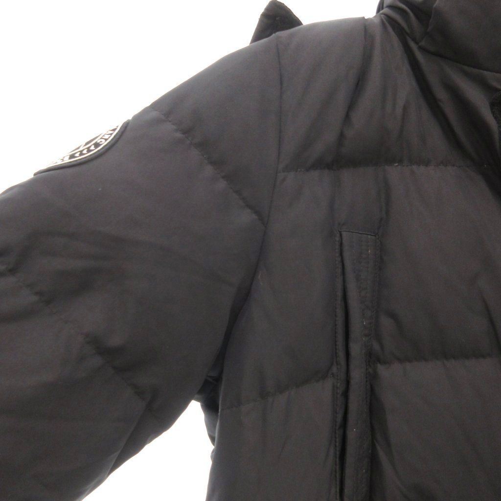 ミレー MILLET ダウンジャケット コート ロング丈 90 黒 ブラック /NU