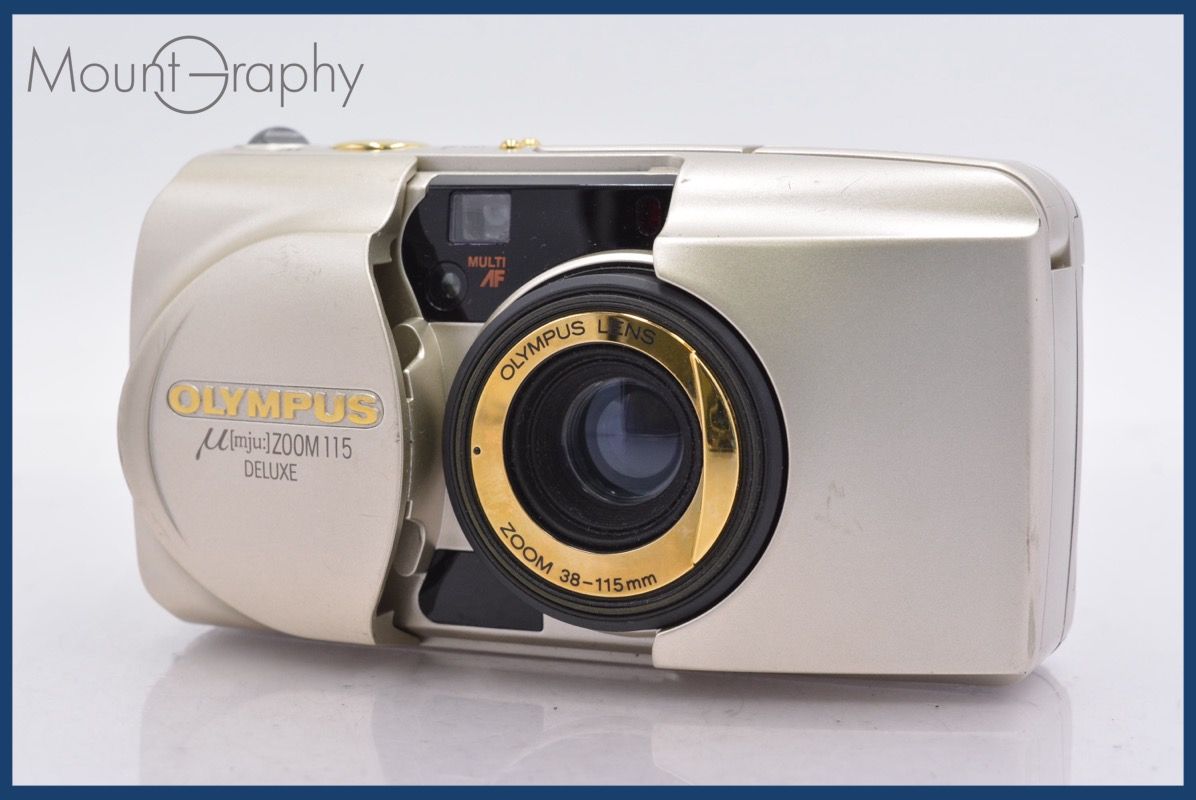 オリンパス OLYMPUS μ ZOOM 115 DELUXE 38-115mm 同梱無料 #am2564