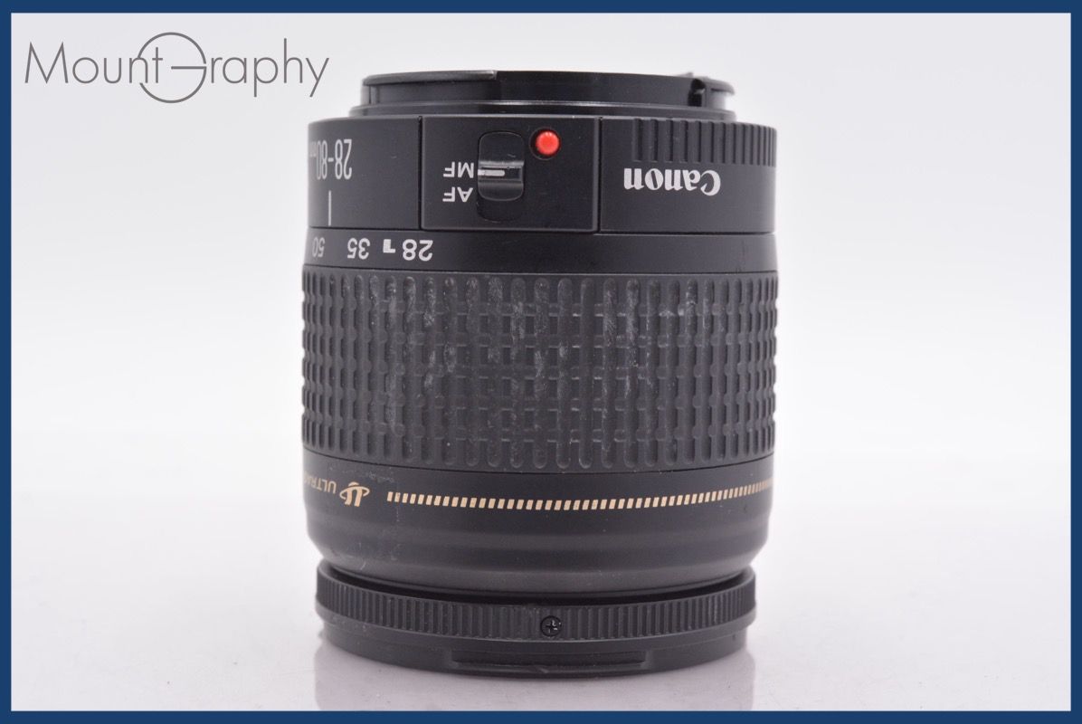 ☆ジャンク特価☆ キヤノン Canon EF 28-80mm F3.5-5.6 IV USM 前後
