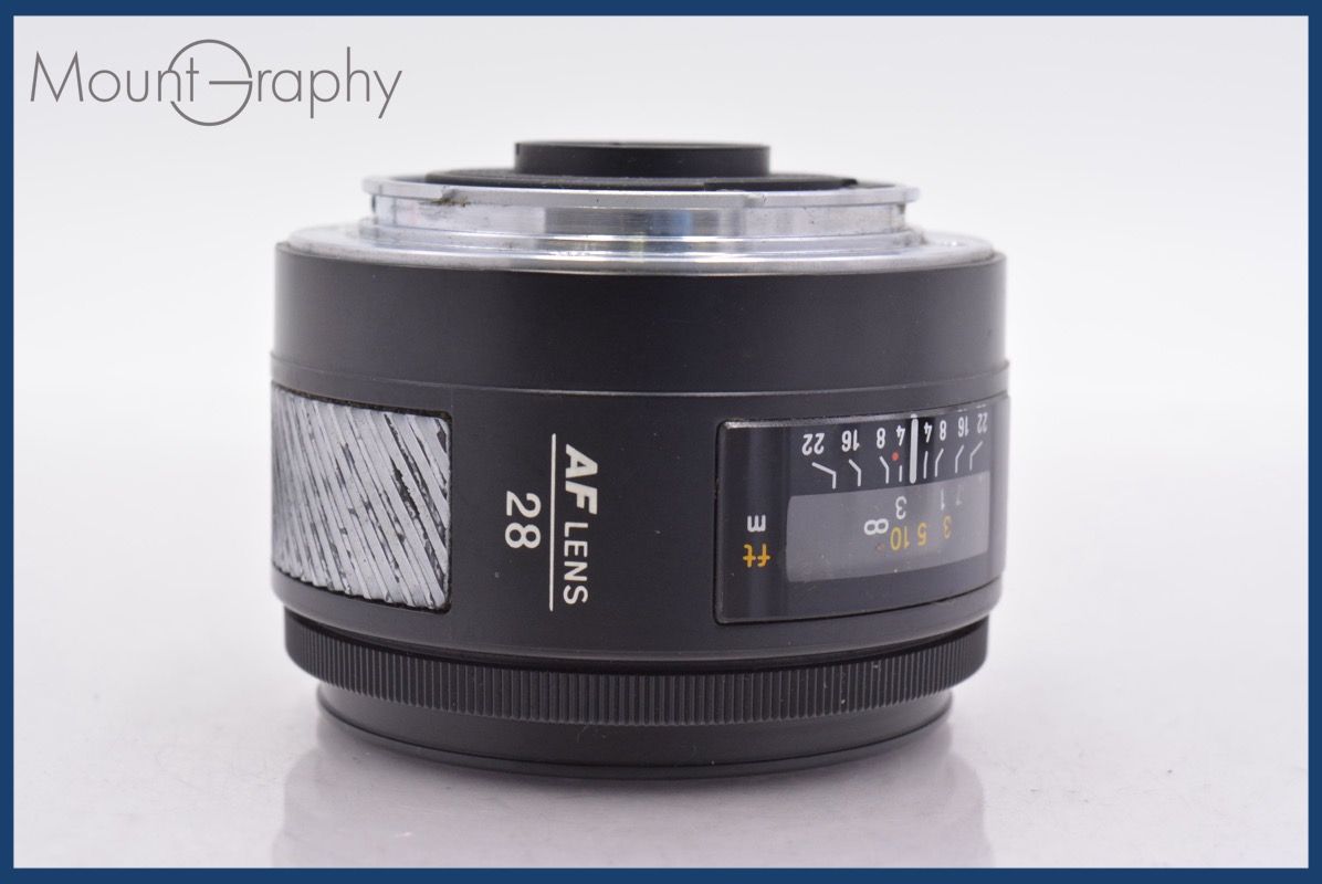 ★美品★ ミノルタ AF 28mm F2.8 #20132 ☆美品☆ ミノルタ AF 28mm F2.8 #20132 ミノルタ Minolta AF 28mm F/2