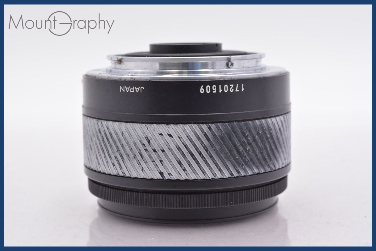 ミノルタ MINOLTA AF 28mm F2.8 前後キャップ&レンズフィルター付 ☆完