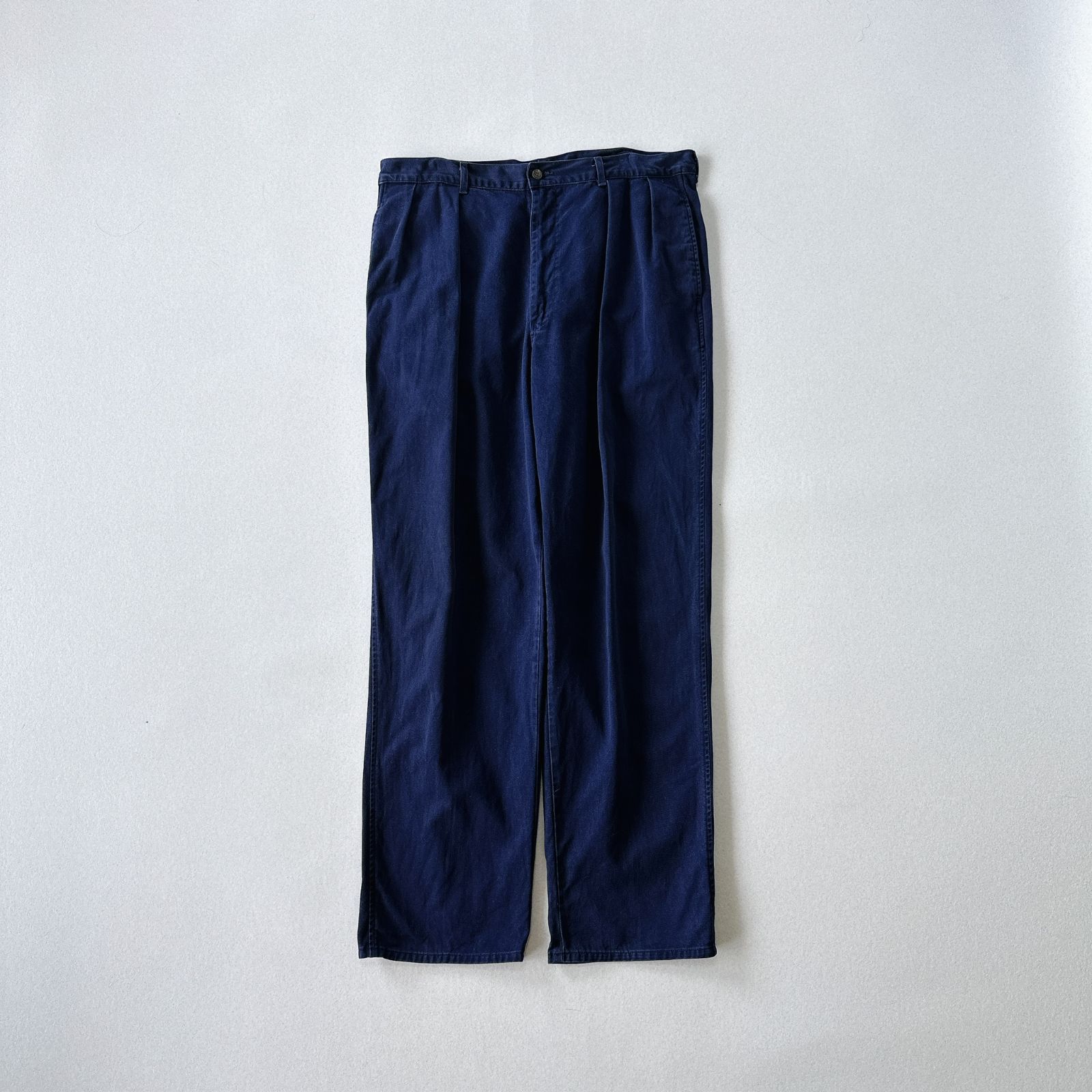 90s old Polo Ralph Lauren ポロチノ 旧ロゴ ツータック チノパン USA