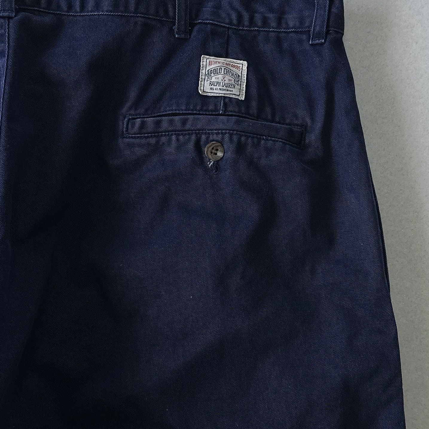 90s old Polo Ralph Lauren ポロチノ 旧ロゴ ツータック チノパン USA