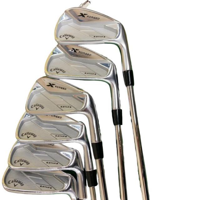 キャロウェイXフォージドSTAR 6本セット中古！リシャフト無し純正品！ 楽天市場】キャロウェイ x forged star アイアン（フレックス（ゴルフ