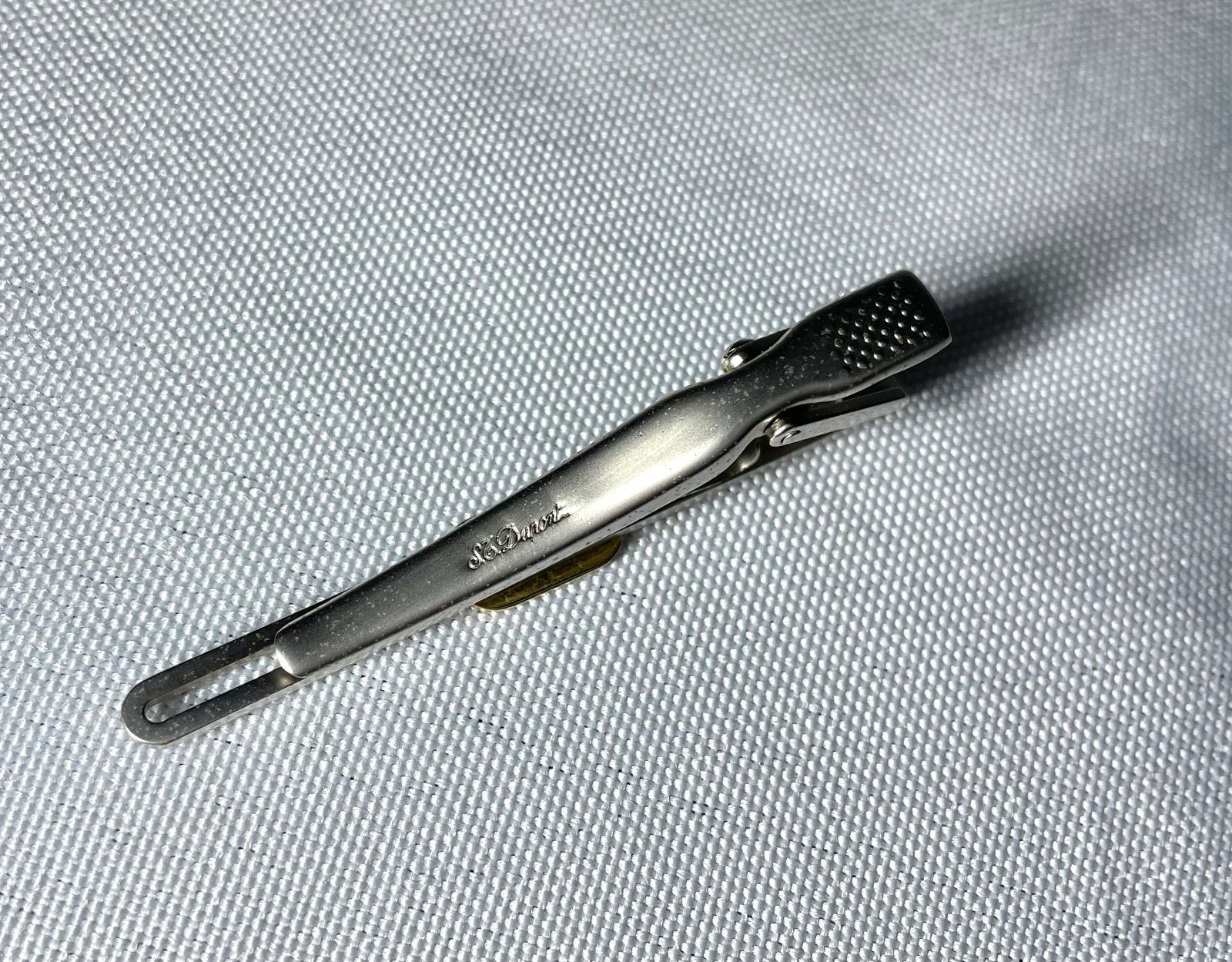 S.T.Dupont デュポン Dロゴ くり抜きデザイン レッド&ゴールド