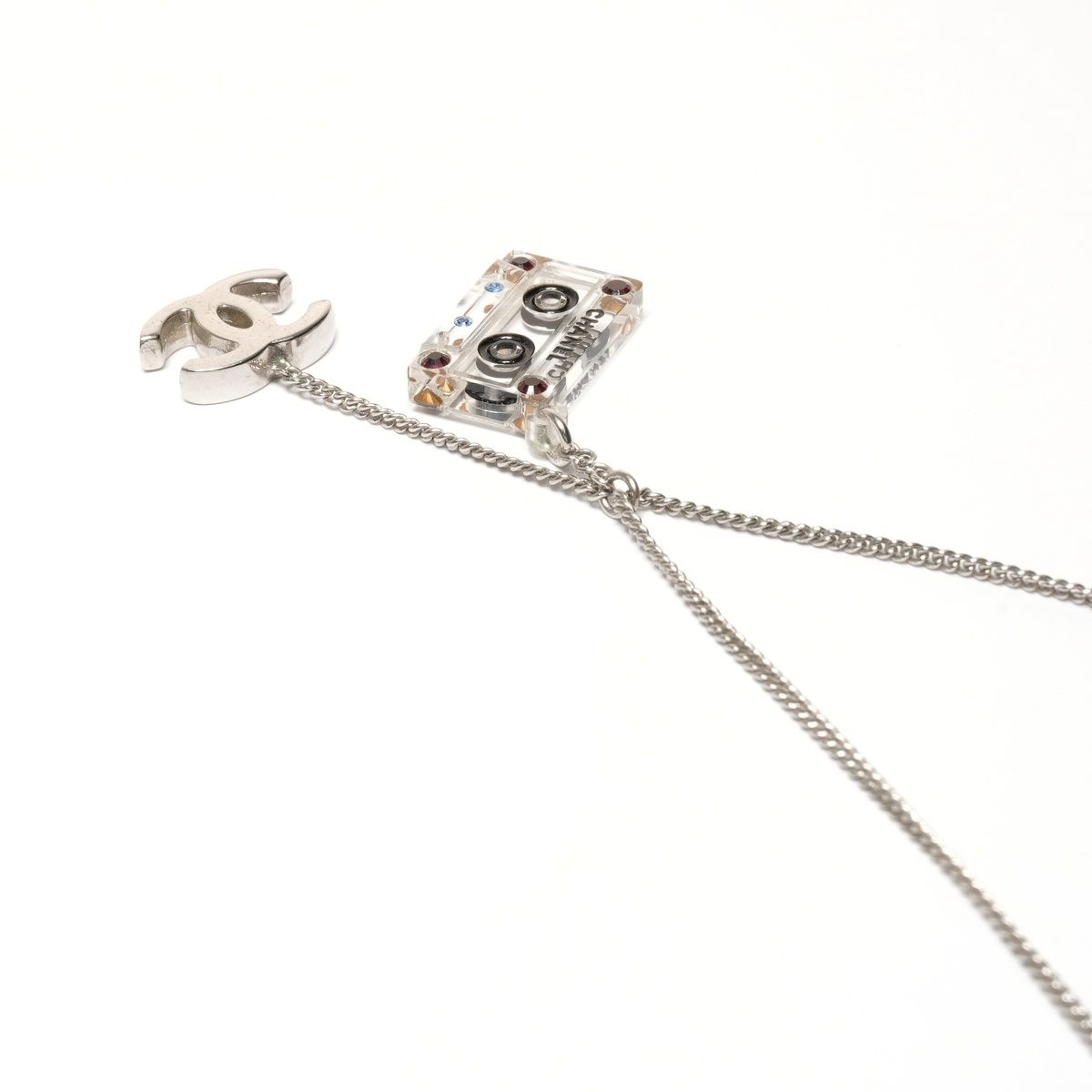 CHANEL シャネル ネックレス 04P 2004 ココマーク カセットテープ