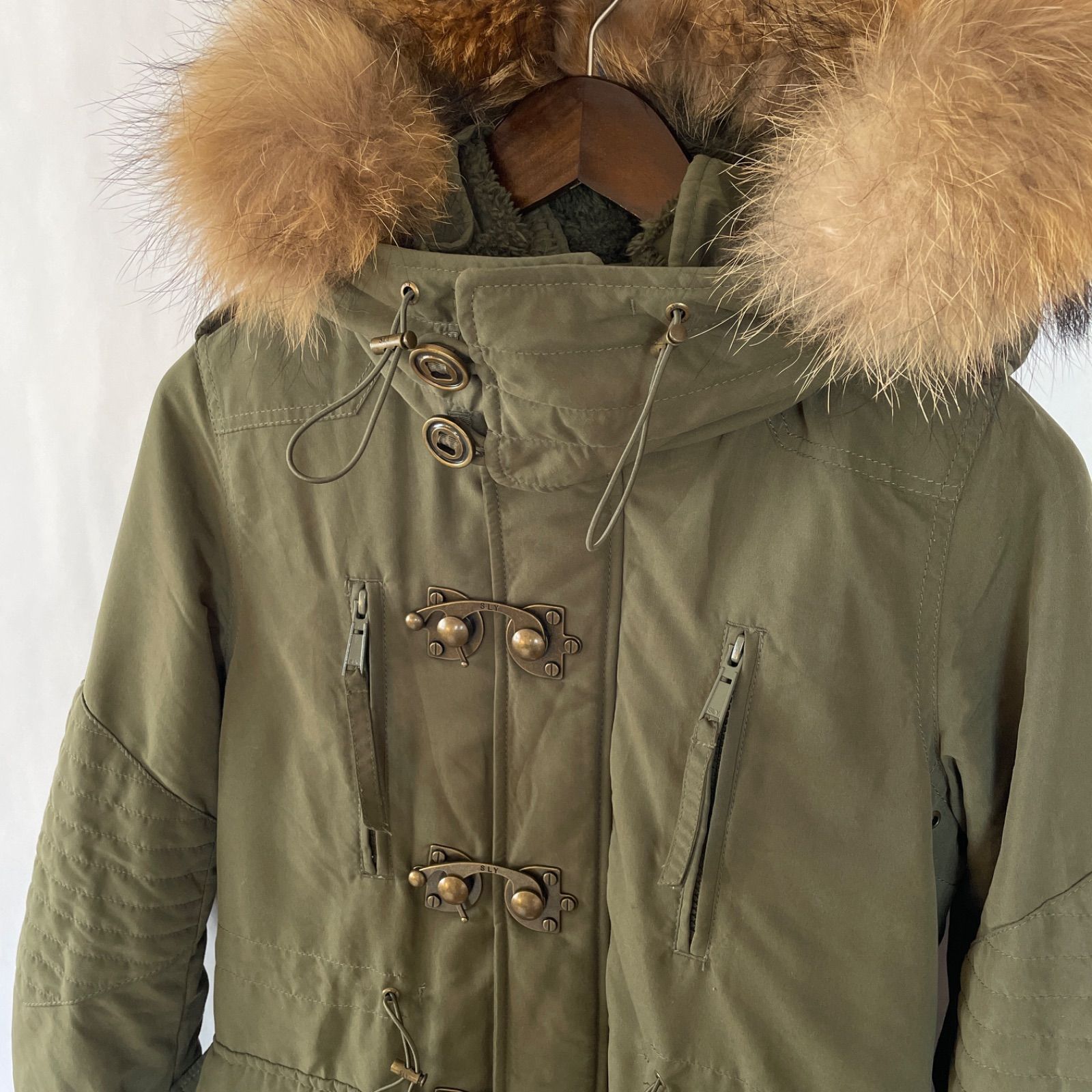 美品】SLY スライ Y2K N3B 中綿 n3-b モッズコート ミリタリー