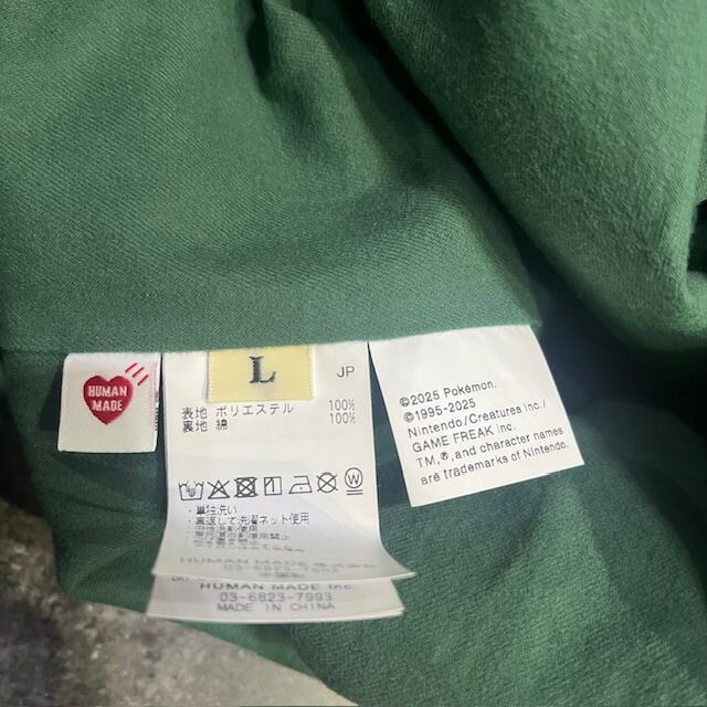 HUMAN MADE 25aw x POKEMON MADE COACH JACKET SIZE-L XX30JK005